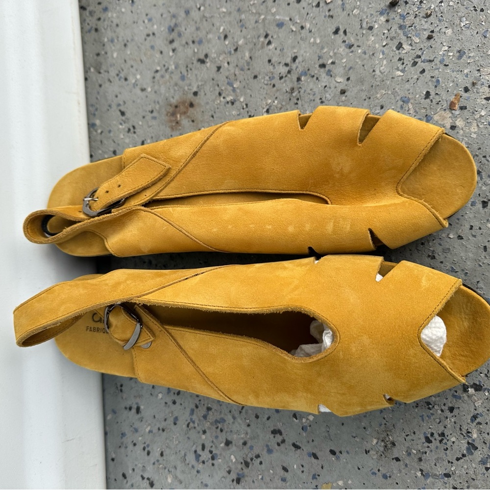 Arche Mustard Yellow Women's Sandals